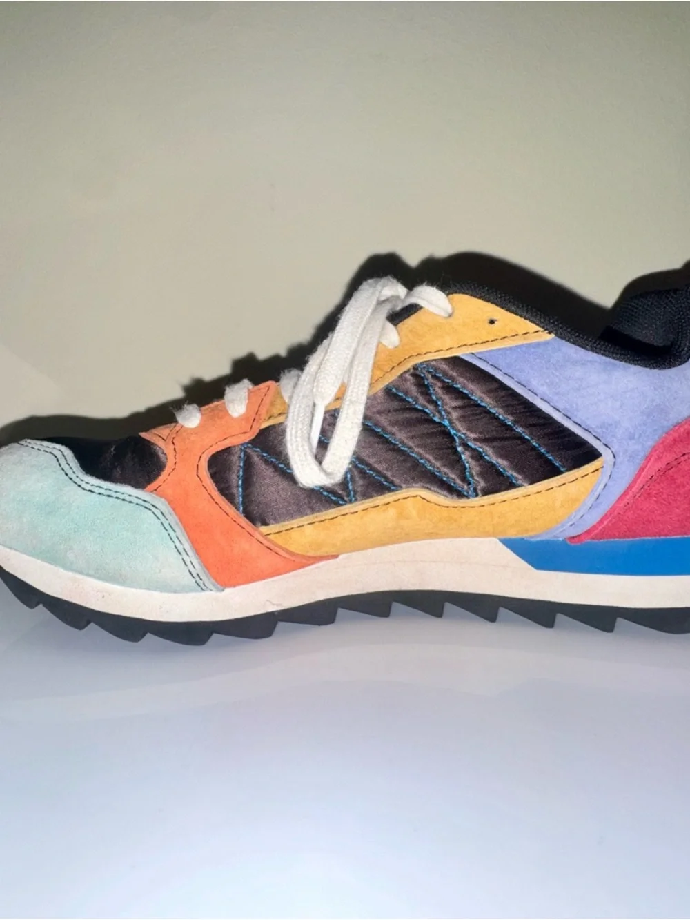 Merrell Alpine 83 Suede Colorblock Retro Sneakers - Picture 9 of 14
